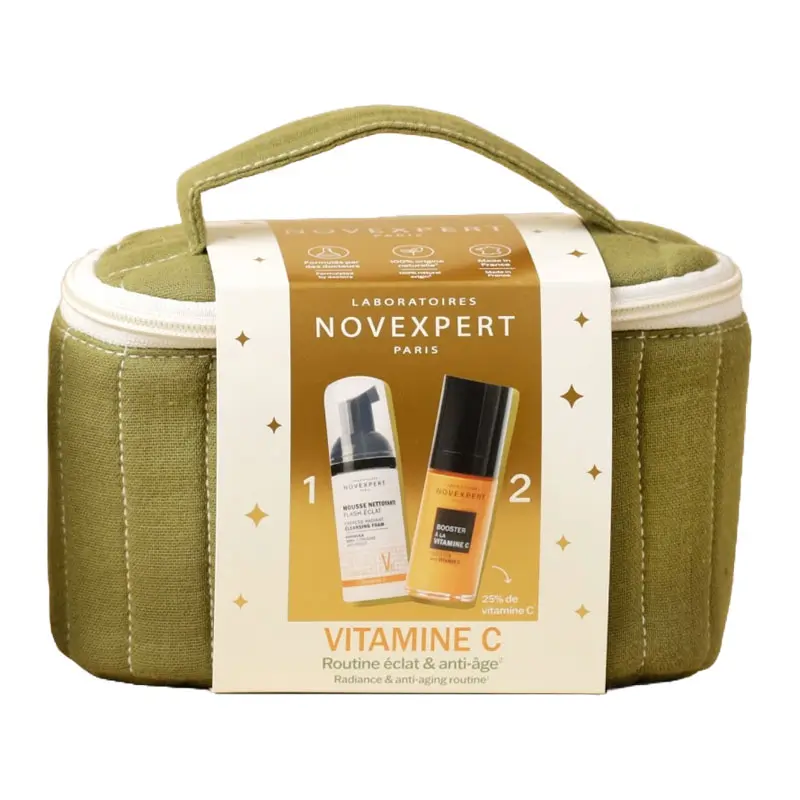 NOVEXPERT COFFRET BEST SELLER SERUM BOOSTER AH 30ML + EAU MICELLAIRE AH 50ML