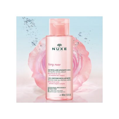 NUXE VERY ROSE EAU MICELLAIRE APAISANTE 3EN1 400ML